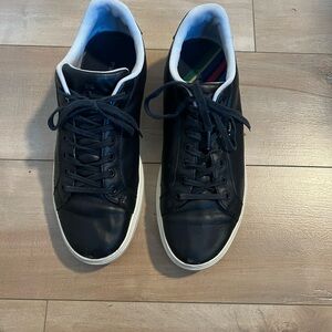 PS Paul Smith Black Leather Sneakers